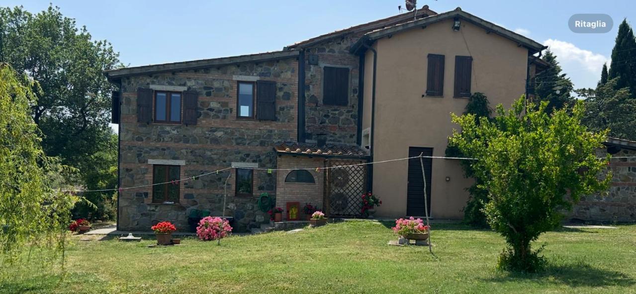 Casale Meraviglioso Val D'Orcia Con Piscina Radicofani Zewnętrze zdjęcie